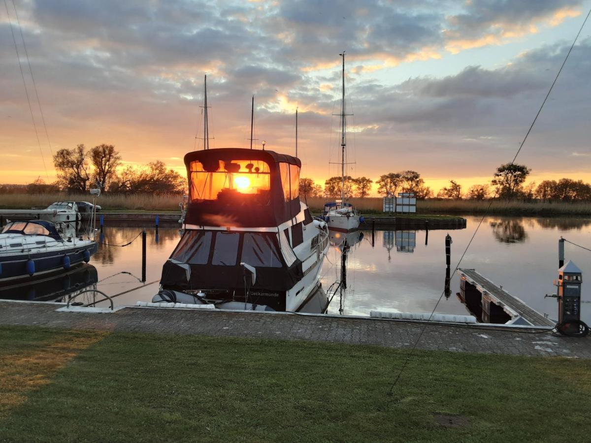 Fewo "Hafenblick" Ueckermünde Exterior foto